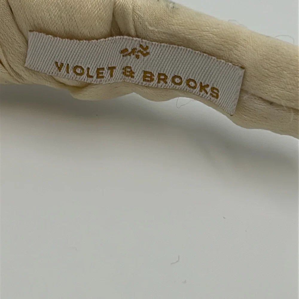 Violet & Brooks Anthropologie Glass Crystal Embellished Headband